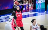 بانوان بسکتبالیست ایران نایب قهرمان شدند